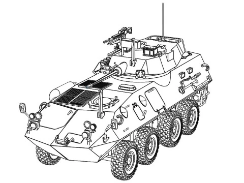 LAV 25 3D Model