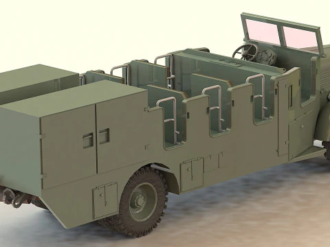 The Bssing-NAG 500A 3D Model