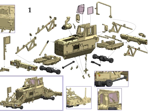 The Husky VMMD 3D Model