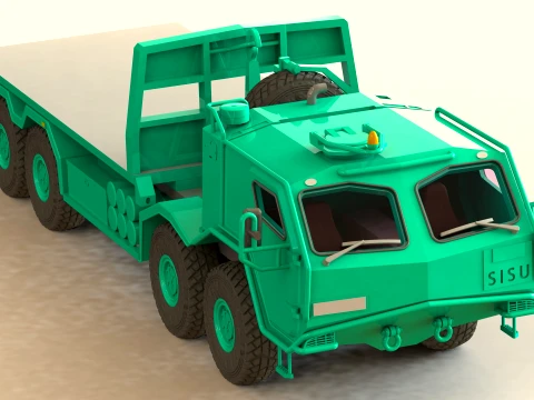 Sisu E13TP 8x8 3D Model