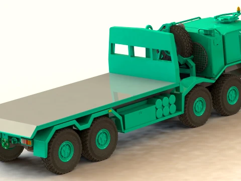 Sisu E13TP 8x8 3D Model