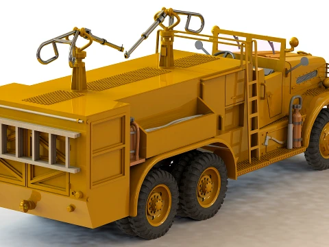 The Brockway F666 Class 155 3D Model