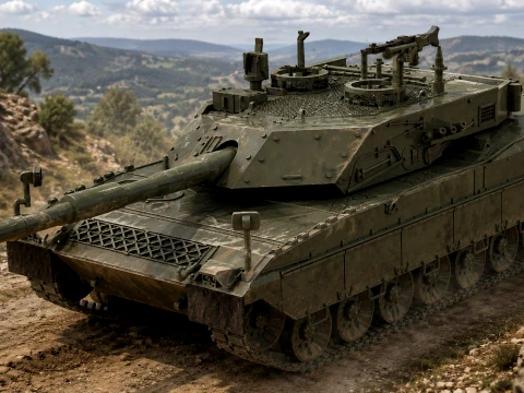 C1 Ariete MBT 3D Model