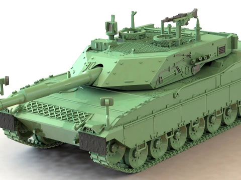 The C1 Ariete MBT 3D Model
