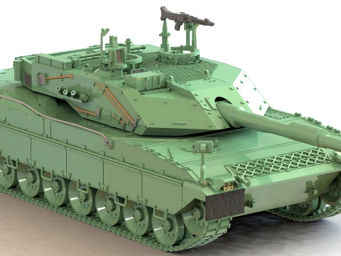 The C1 Ariete MBT 3D Model