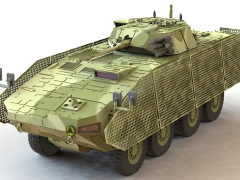KTO Rosomak 3D Model