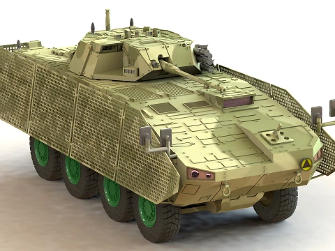 KTO Rosomak 3D Model