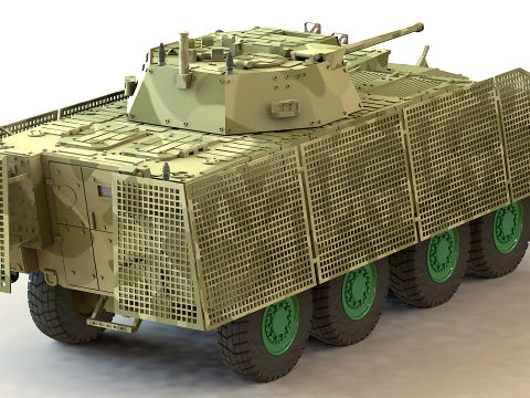 KTO Rosomak 3D Model