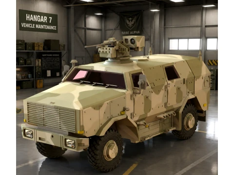 ATF Dingo 2 3D Model