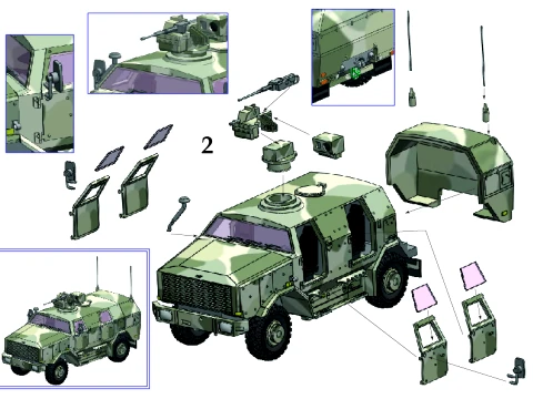 ATF ディンゴ 2 3Dモデル