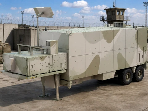 LAUNCH-CONTROL-CENTER BGM-1096 3D Model