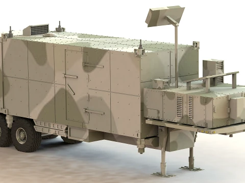 FIRLATMA-KONTROL-MERKEZİ BGM-1096 3D Model