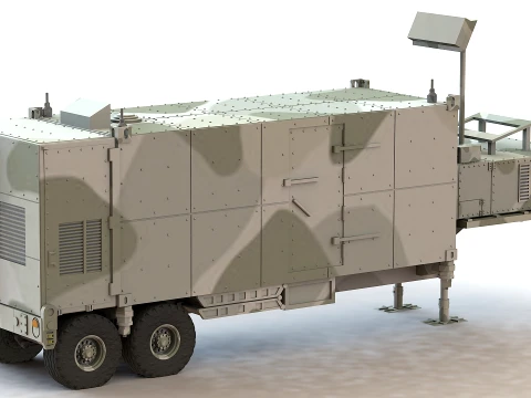FIRLATMA-KONTROL-MERKEZİ BGM-1096 3D Model