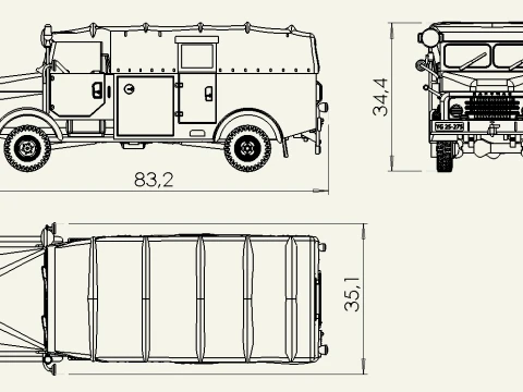 Hanomag AL28 3D Model