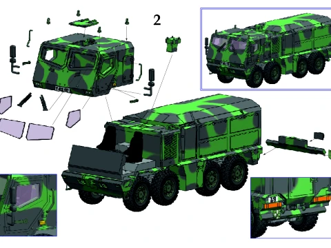 BW GFF 4 Wisent 3D Model