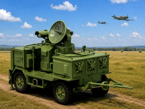 Super Fledermaus Radar 3D Model