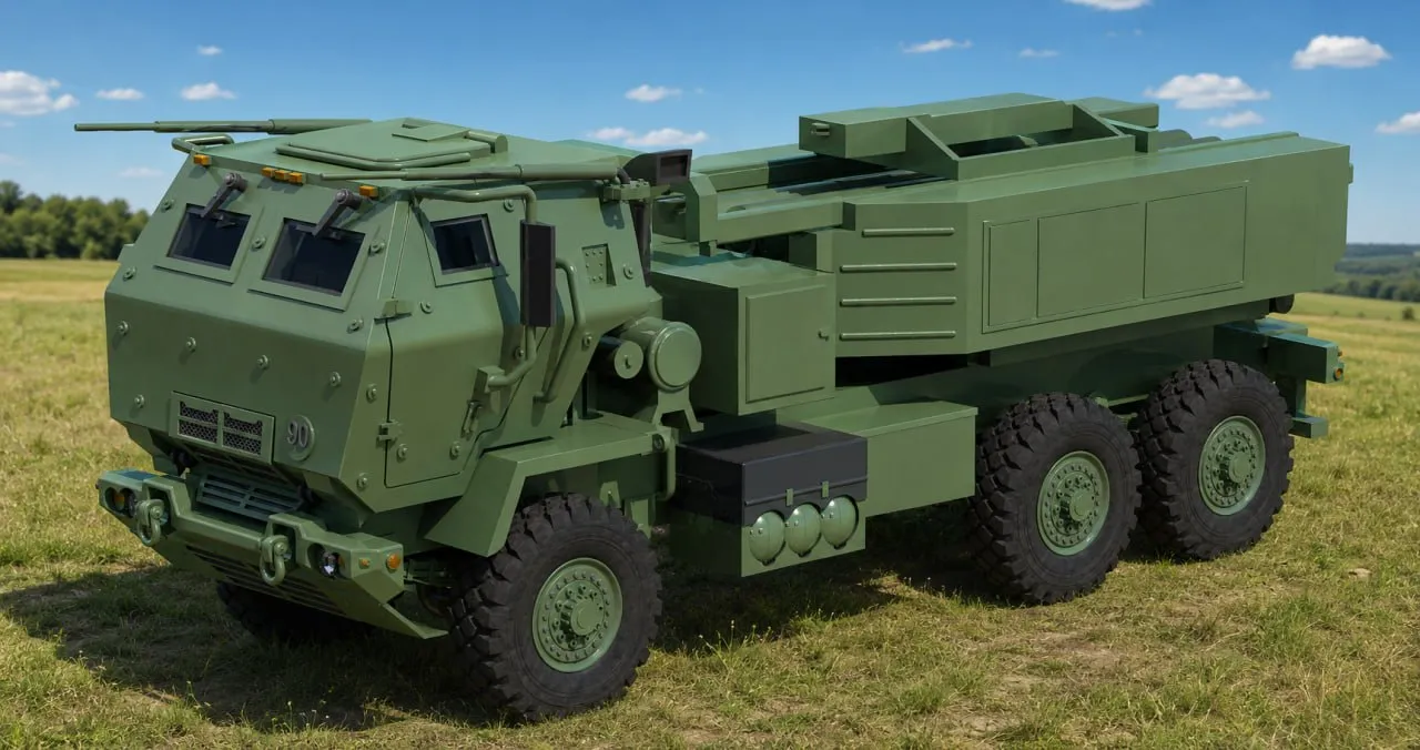 M412 HIMARS 3D Model .c4d .max .obj .3ds .fbx .stl .blend 