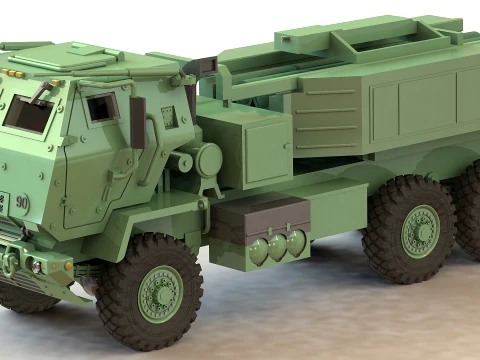 M412 HIMARS 3D Model