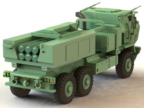 M412 HIMARS 3D Model