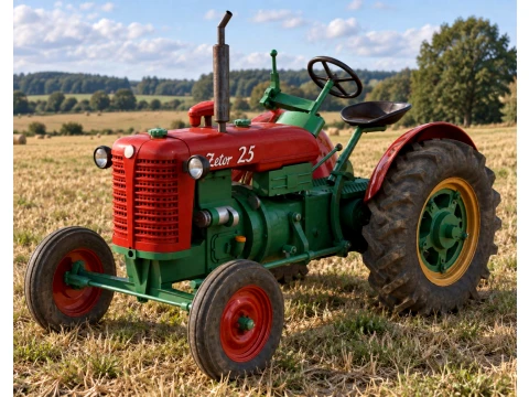 ZETOR 25 3Dモデル
