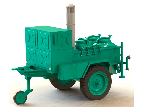 PK 60 Bakery 3D Model