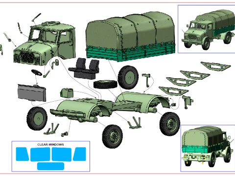 OAF Husar 3D Model