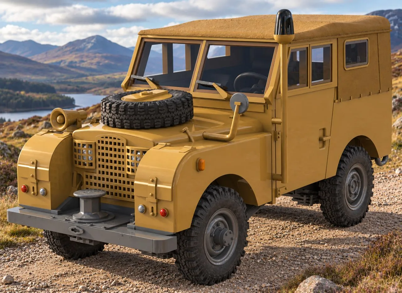 Tempo Land Rover 86 3D Model .c4d .max .obj .3ds .fbx .stl .blend 