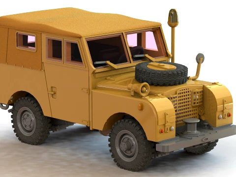 Tempo Land Rover 86 3D Model