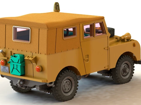 Tempo Land Rover 86 3D Model