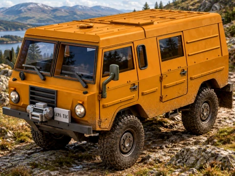 VOLVO 303 closed 4x4 3D Model