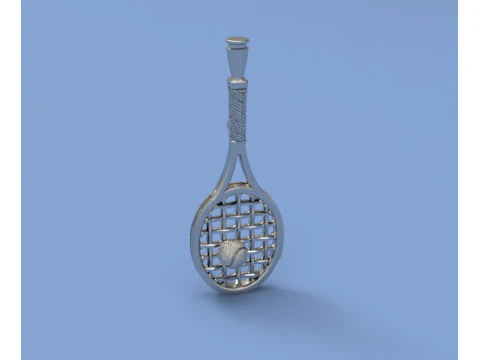 Модель мяча для теннисной ракетки. 3D Принт Модель