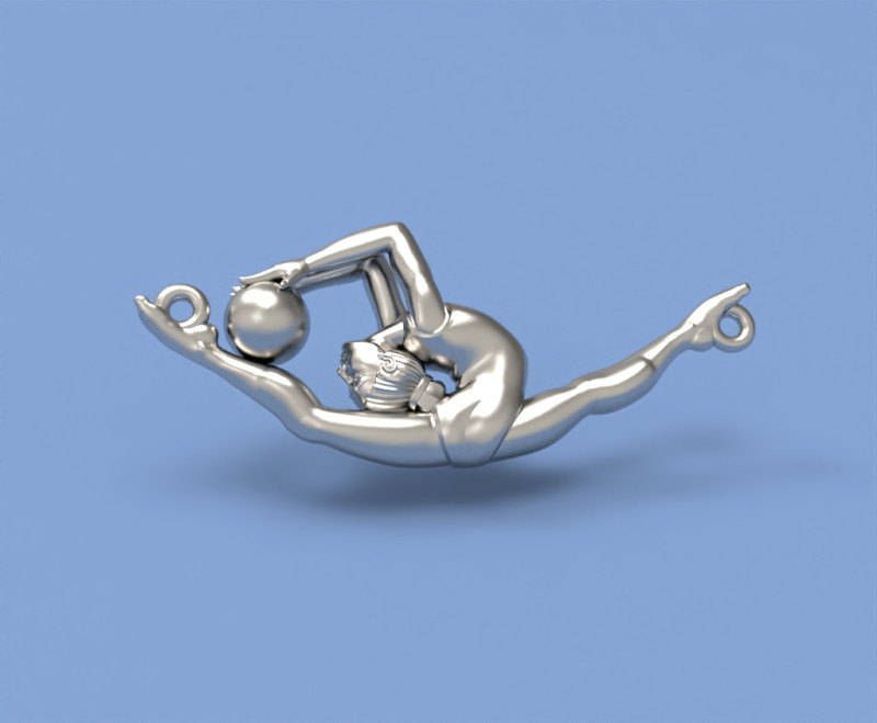 Bracelet link gymnastics Model Cetak 3D .c4d .max .obj .3ds .fbx .stl .blend 