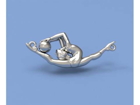 Bracelet link gymnastics 3D Print Model