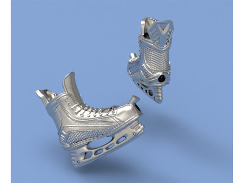 Hockey skate bead 3D Print Model