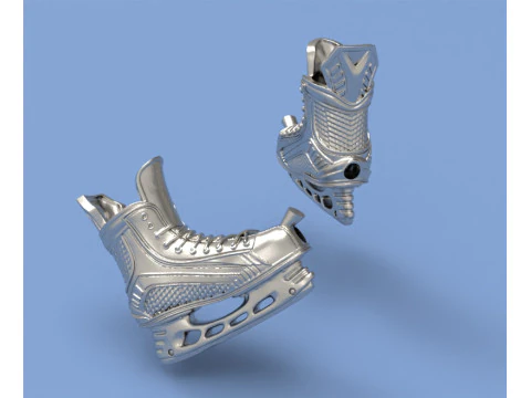 Hockey skate bead 3D Print Model