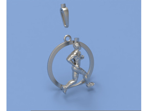 Pendant running Model do druku 3D