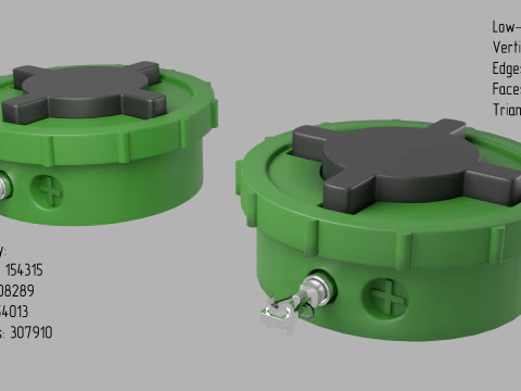 Mine PMN-2 3D Model