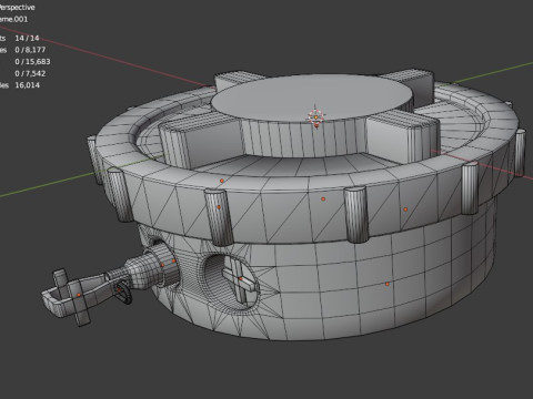 Mine PMN-2 3D-Modell