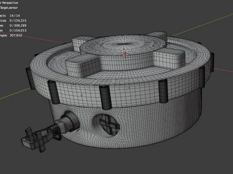 Mine PMN-2 3D Model