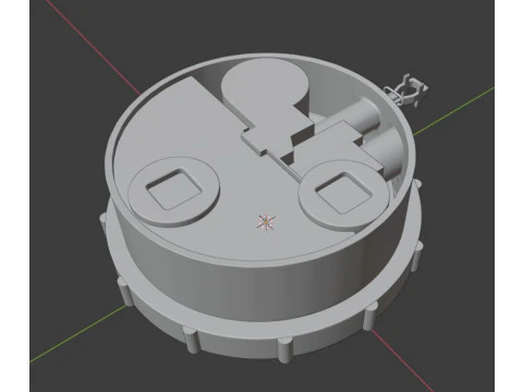 Mine PMN-2 3D Model