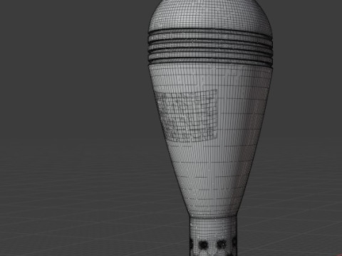 Mine 82 mm 3Dモデル