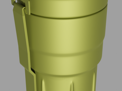 RKG-3 grenade Modello 3D