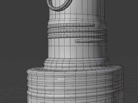 RKG-3 grenade Modello 3D