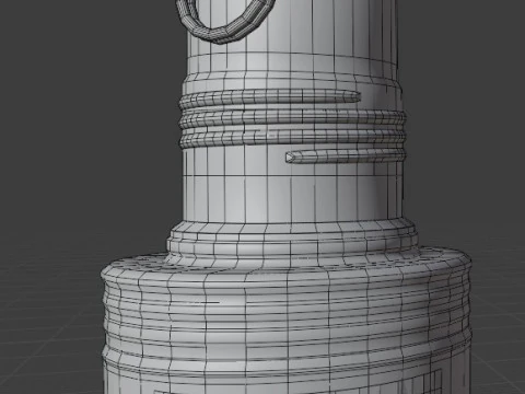 Granata RKG-3 Modello 3D