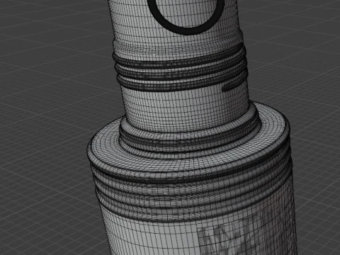 Granata RKG-3 Modello 3D