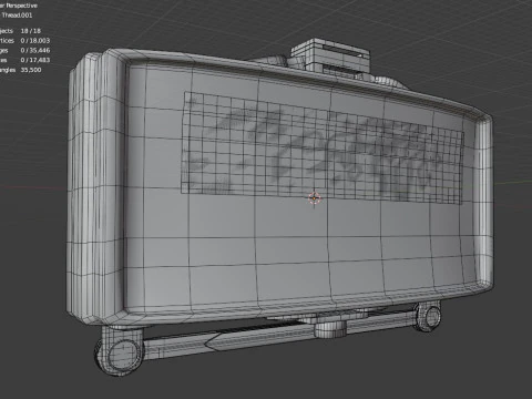 Mine MON-50 3D Model