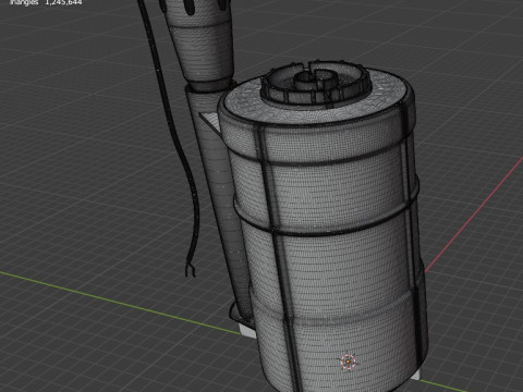 Mine POB 3D Модель