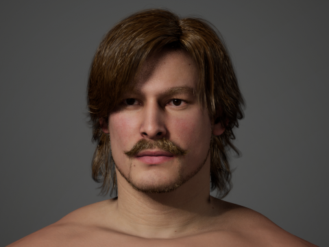 Human Modello 3D