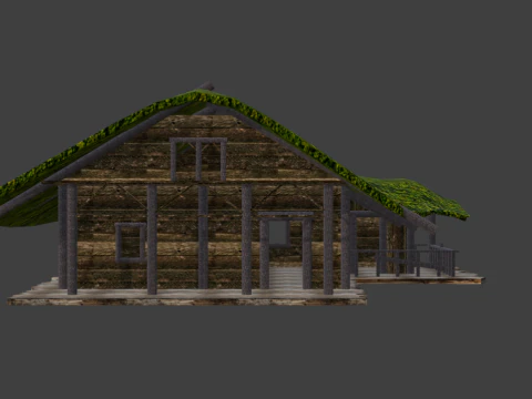 Hut 3D Model
