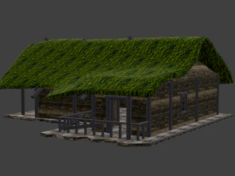 Hut 3D Model